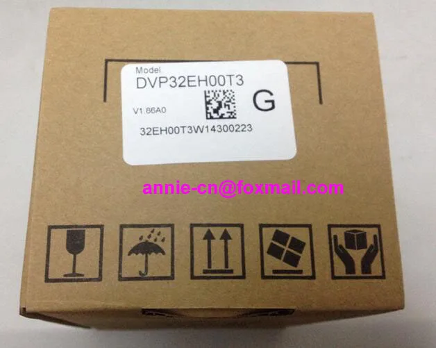 100% New and original DVP32EH00T3 Delta PLC 32points host,16DI/16DO(NPN transistor) dvp32es00t2 delta plc 100 240vac 16di 16do transistor output new original