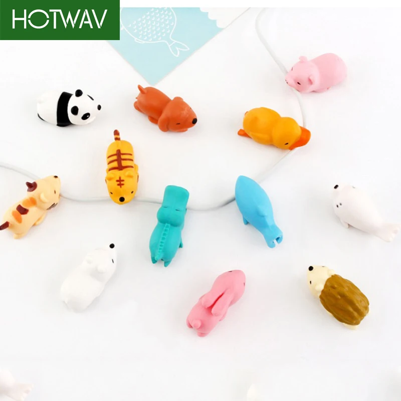 HOTWAV Cute Animal Cable Protector For iPhone USB Cable Charger Holder For iPhone Organizer Data Line Charging Protector HOTWAV Cute Animal Cable Protector For iPhone USB Cable Charger Holder For iPhone Organizer Data Line Charging Protector