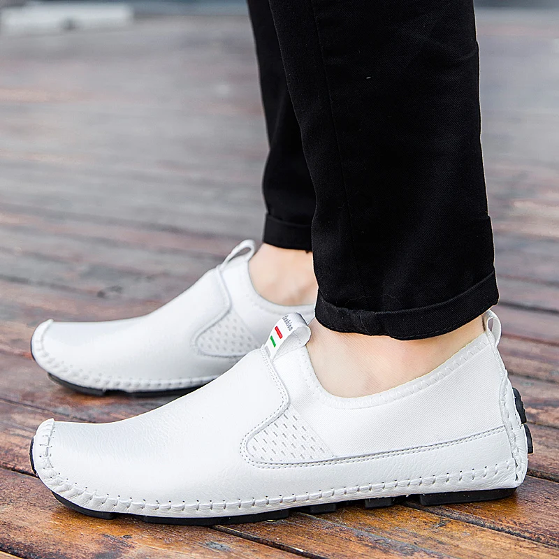 En Chaussures White Plus La black Taille blue Db111 Cuir Hommes 47 5aHHwqFx