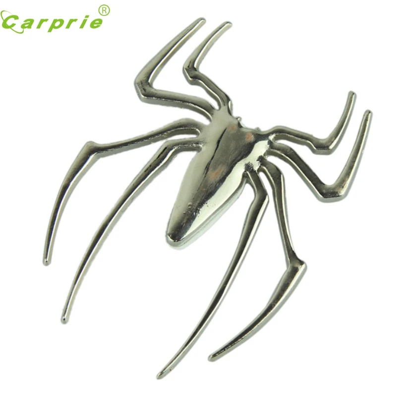 

New Arrival 3D Spider Chrome Sticker Badge Logo Emblem Decal Motorcycle Car Truck Mark Trim or25