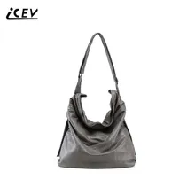 Icev Новая мода Пояса из натуральной кожи Сумки классический большой дамы коровьей плеча Мужская тотализаторов Для женщин кожа Сумки с ручкой сверху
