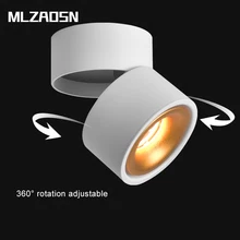 Mlzaosn светодиодные прожекторы для Гостиная галерейная картина счетчик ювелирных изделий витрина Гибкая алюминиевая лампа светодиодный освещение