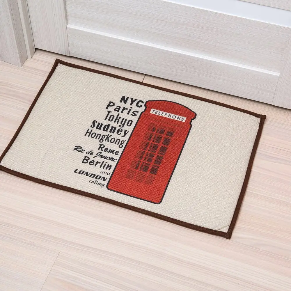 Напольный коврик Kawaii приветственные напольные коврики с животным принтом для ванной комнаты кухонные ковры коврики для гостиной противоскользящие Tapete