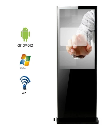  42''46''55''65'' 10 point multi WIFI kiosk lcd display digital signage Advertising DIY computer pc 