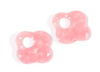 

Tortoise Shell Earrings - Acetate Earring Charms - Petal -6pcs/lot- Code: A28 - 39x38x2mm-AC1050