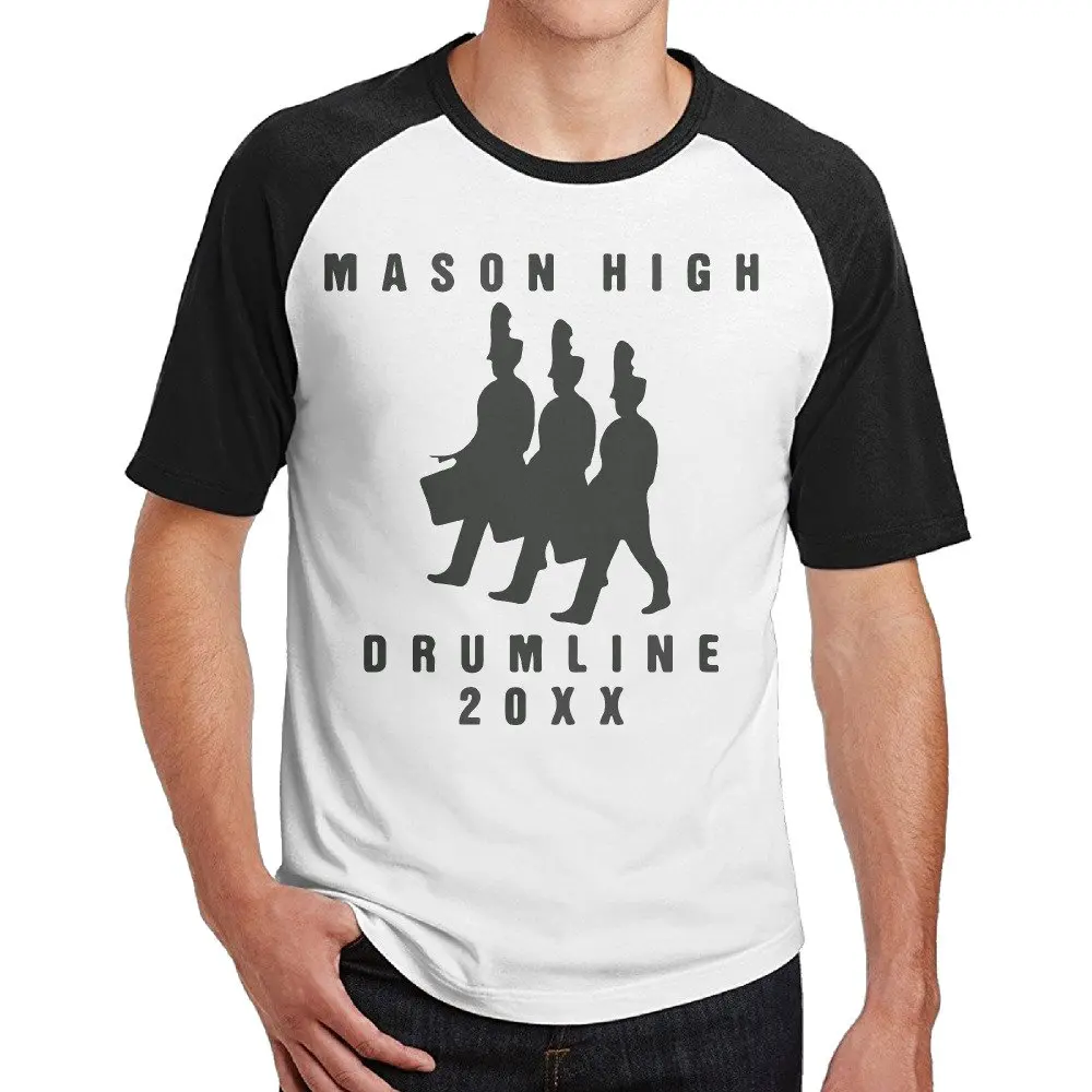 Marching Band Drumline Classic Men's Raglan Tshirtin TShirts from Men's Clothing on Aliexpress