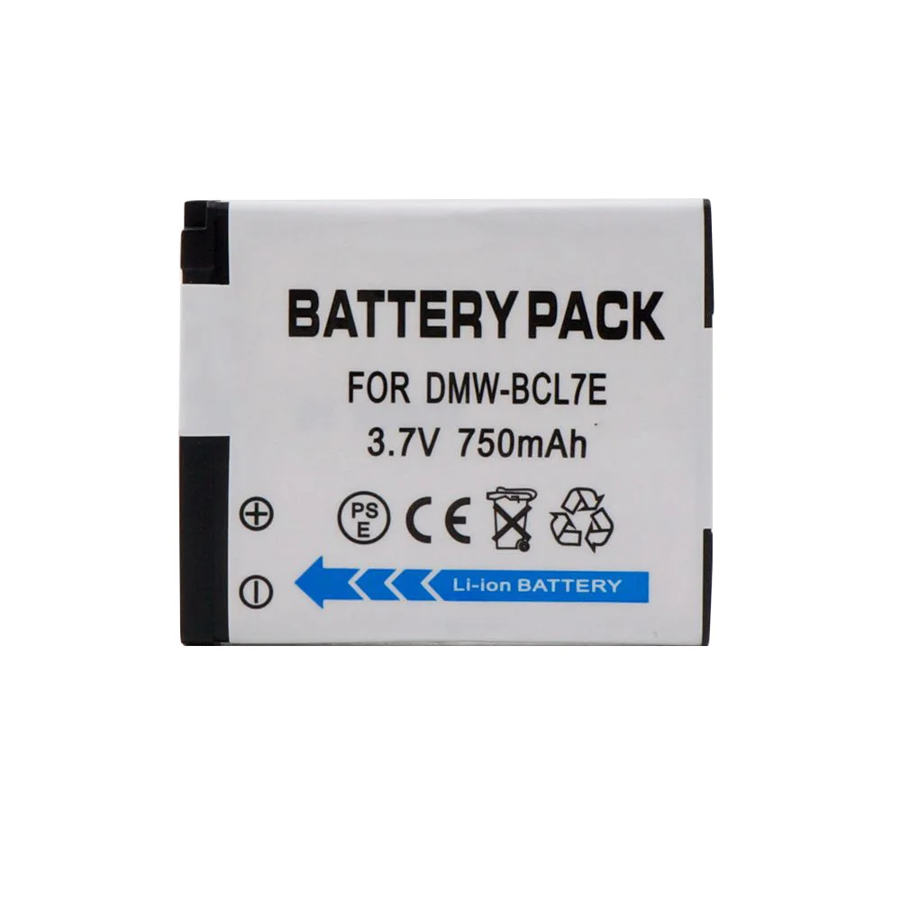 

WHCYonline 750mAh DMW-BCL7 DMW-BCL7E DMW BCL7E DMW-BCL7PP Camera Battery For Panasonic H50 FS50 F5 SZ3 SZ9 XS1