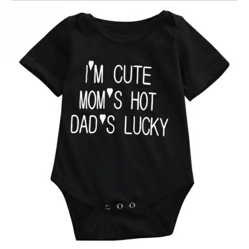 

Fashion New Summer baby romper Newborn letter printing romper infants baby kids jumpsuit short sleeve clothes