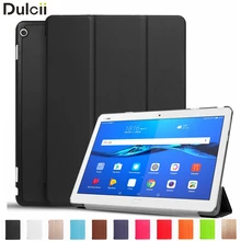 

Phone Cases for Huawei MediaPad M3 Lite 10 Shell PU Leather Tri-fold Stand Cover for Huawei MediaPad M3 Lite 10 Mobile Phone Bag