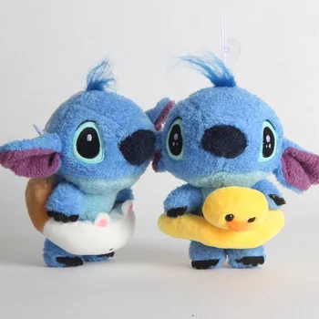 

2pcs/lot 22cm Kawaii Stitch Scrump Plush Toys Doll Stich Plush Soft Stuffed Animals Toys for Children Kids Birthday Gift