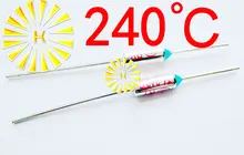 RY 240 RY Thermal Cutoff TF 240 degree Thermal Links 10A 250V Temperature Fuse For Electric