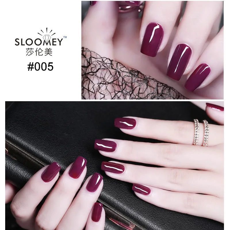 Solomey 2019 Новый Фиолетовый Цветной Гель-лак для ногтей однотонный гель волшебные