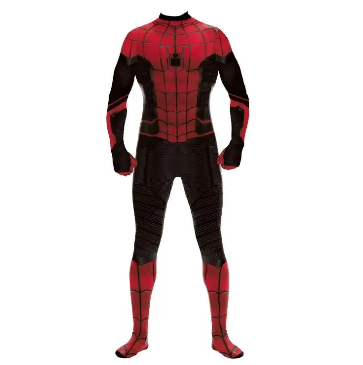 

New Spider Man Far From Home Cosplay Costume Zentai Spiderman Superhero Bodysuit Spandex Suit for man women