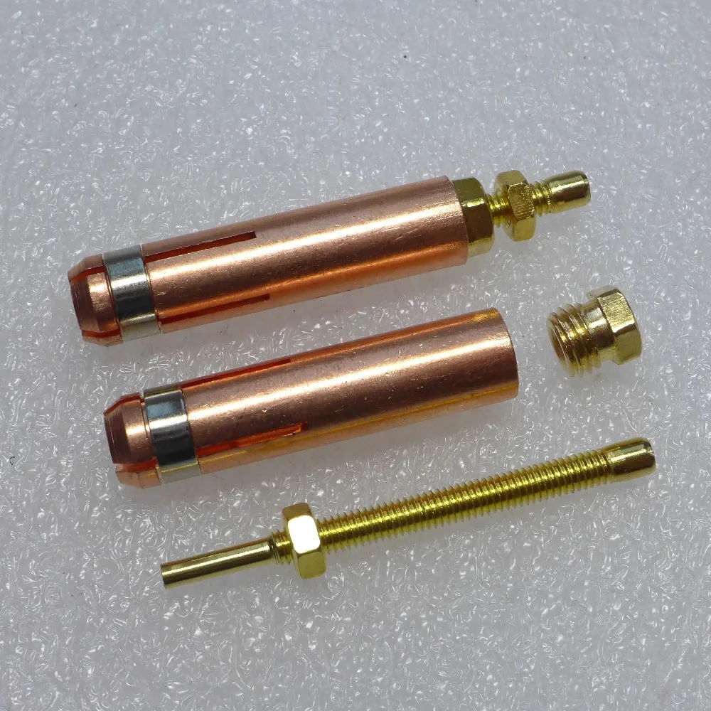 

Collet 2 pcs for Capacitor Discharge CD Stud Welding Gun Welding Torch for Stud Welding