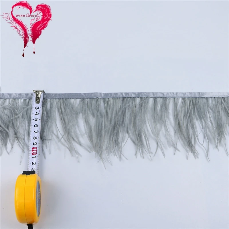 O17 8-10cm ostrich feather trims 6