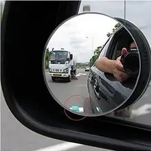 Автомобильные зеркала заднего вида универсальные зеркала заднего вида с широким углом обзора круглые выпуклые зеркала мертвой зоны заднего вида для безопасности
