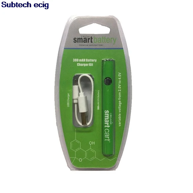 Smart Cart Battery 380mAh wkłady do Vape Pen podgrzewanie z…