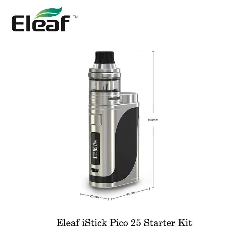 Стартовый набор Eleaf IStick Pico 100% оригинал 85 Вт с атомайзером iStick 25 2 мл атомайзер ELLO
