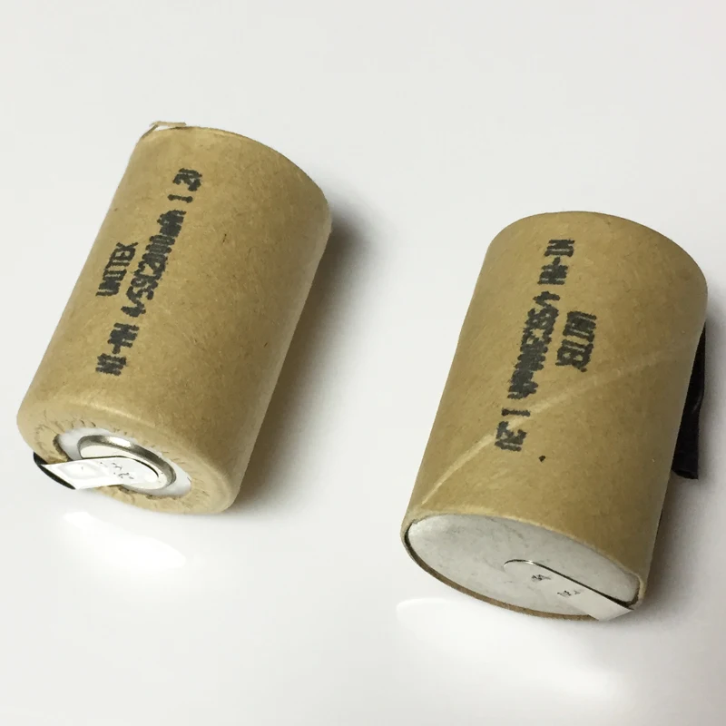 10 12 16 шт Sub C 4/5SC 1 2 V перезаряжаемая батарея 2000mah 4/5 SC Ni MH nimh никель металлогидридный