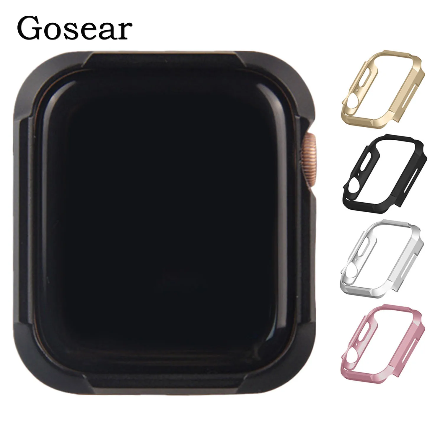 Gosear противоударный чехол для Apple Watch iWatch i Wach 4 аксессуары умных