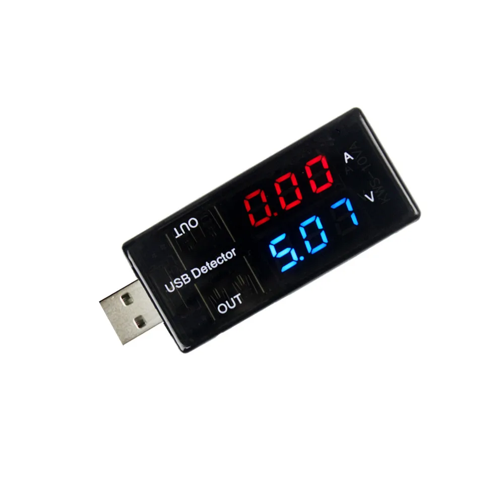 USB ток напряжение зарядный детектор мобильный мощность и Вольтметр Амперметр