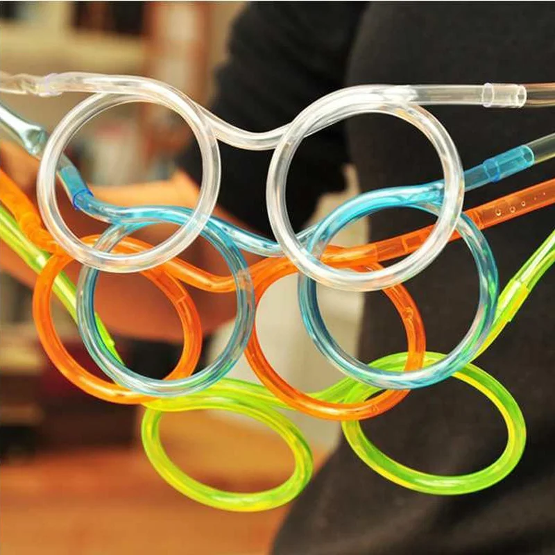 FHEAL-Funny-Soft-Drinking-Straw-Eye-Glasses-Novelty-Toy-Party-Birthday-Gift-Child-Adult-DIY-Straws