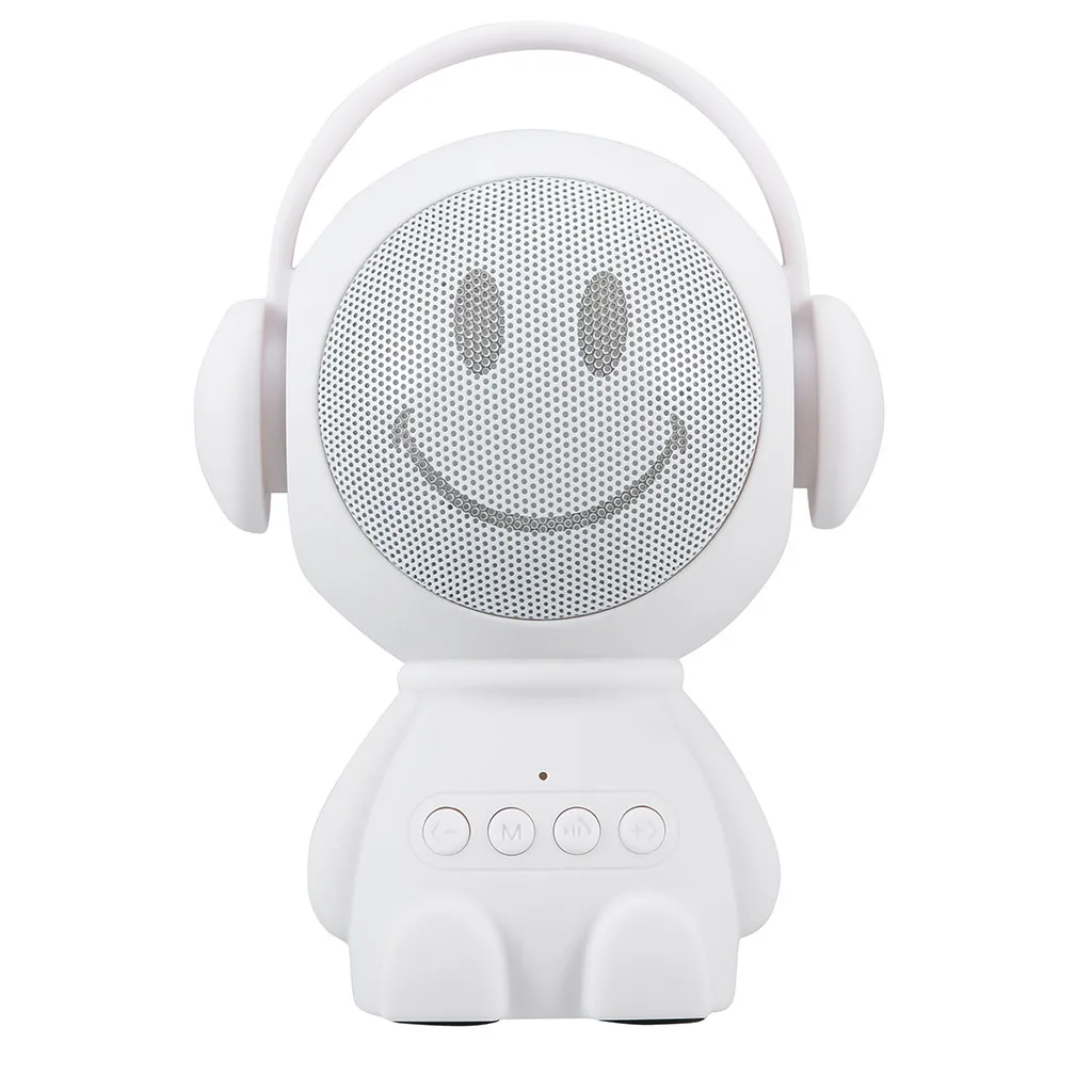 VOBERRY Портативный беспроводной Bluetooth динамик s Led плеер USB Радио Fm Mp3 для детей