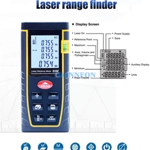 DHL 10 шт. ручной лазерный дальномер 40 м 60 м 80 м 100 м цифровые лазерные измерения(40 м