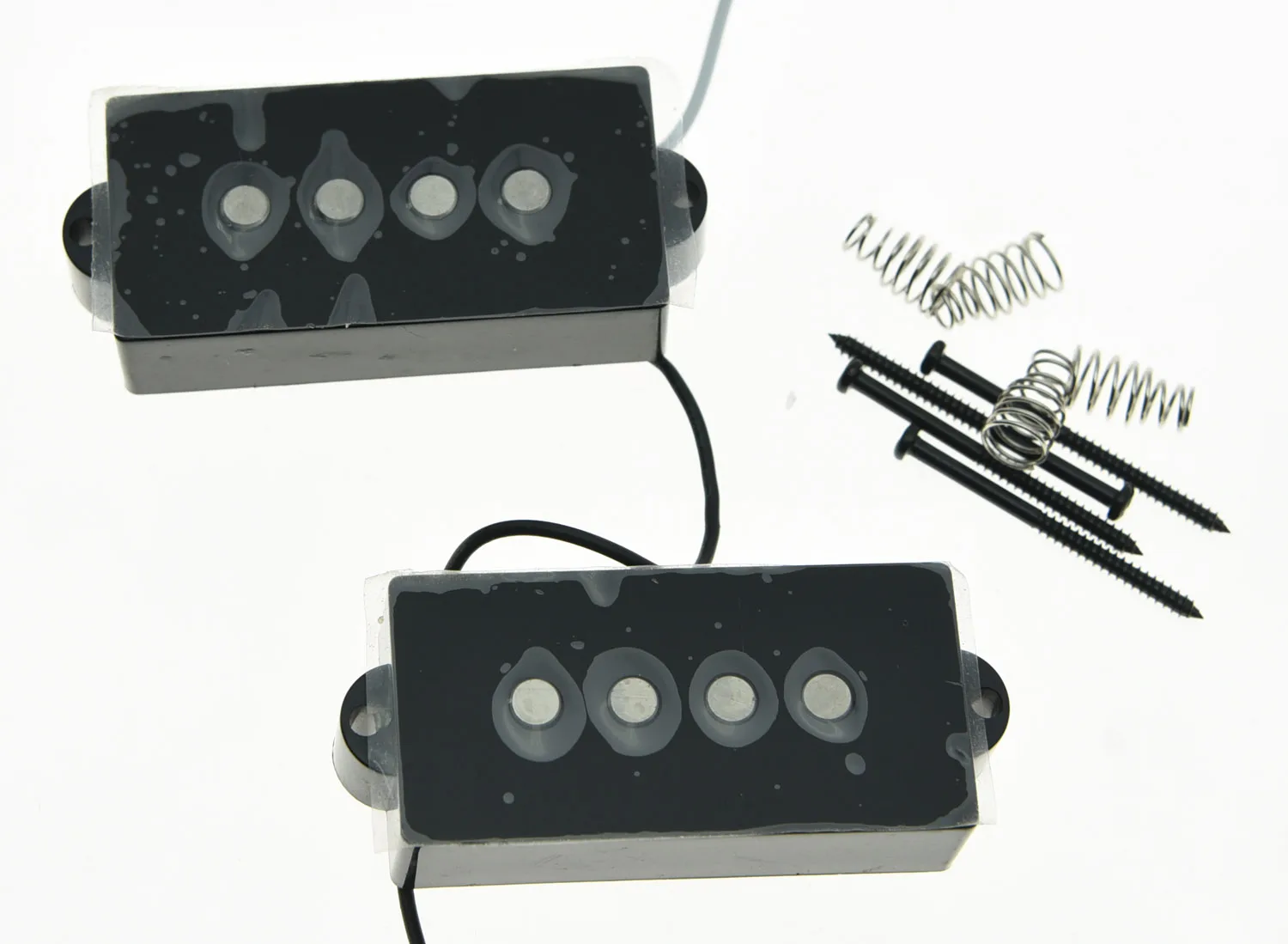 Black 4 String Precision Bass Vintage Sound Pickup Alnico 5 P Bass Pickups Setin Guitar Parts