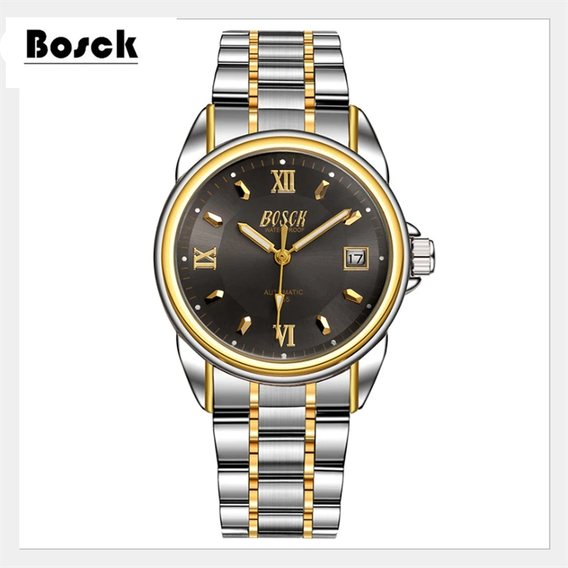 

Men's watch waterproof fashion 2018 new student ultra-thin optical quartz mechanical watch