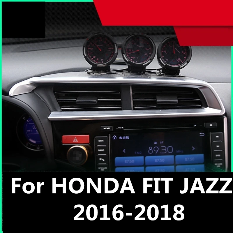 Для HONDA FIT JAZZ 2016-2018 Автомобильная центральная консоль A/C вентиляционное отверстие