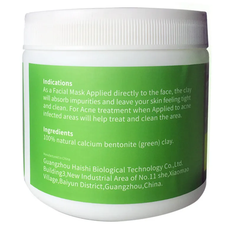Индийская лечебная Bentonite Detox глина MELAO 100% натуральный порошок для лица глубокое