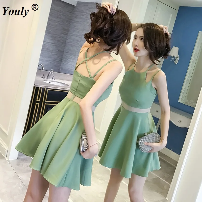 

Sexy Hollow out strap mini dress women 2019 Causal backless summer party dress female lace bandage bodycon full dress vestidos