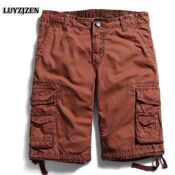 

Men's Loose Multi-pocket Camouflage Cargo Shorts Military Men 2017 Army style For Men New Arrival Bermuda Cargo Shorts 2029