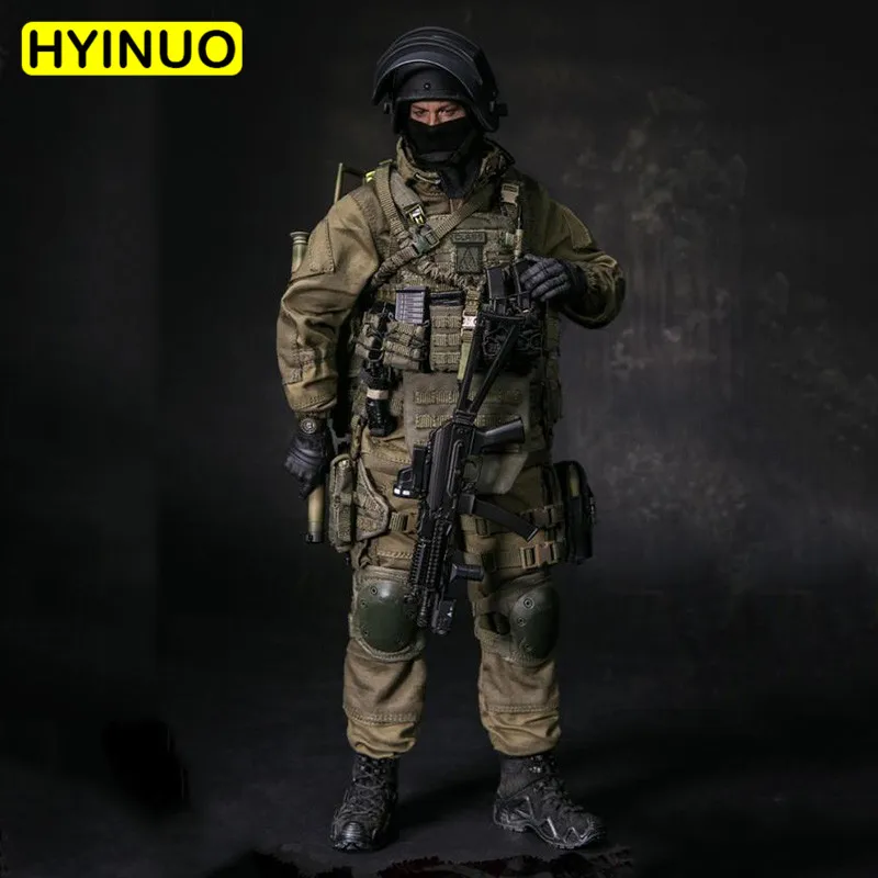 

1/6 Scale 78059 Russia Federal Ministry of Internal Affairs Bobcat Special Forces Sculpt Model 12' Full Set Action Figure Dolls