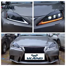 VLAND di montaggio Auto per IS250 luce della Coda per IS350 is300 Fanale Posteriore 2006-2012 per IS220d/È F Coda lampada con lo spostamento di indicatori di direzione