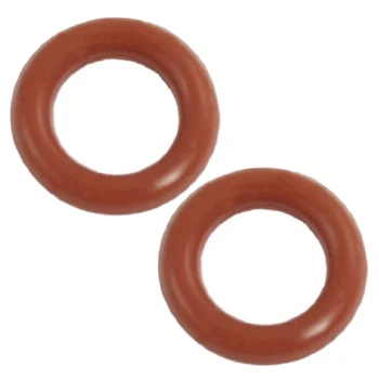 

New Style 50 Pcs Red Silicone O Ring Seal Washers 10mm x 6mm x 2mm