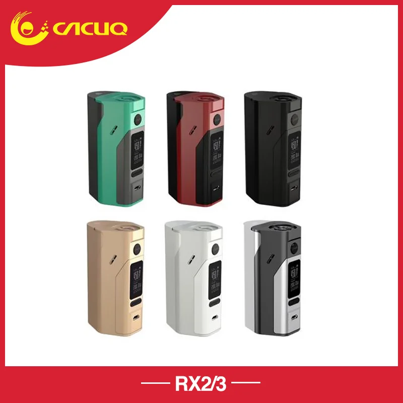 In stock Original Wismec Reuleaux RX2 3 Box Mod updated RX200 150W or 200W power output