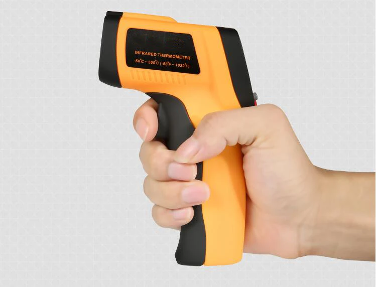 

Non-contact Digital Infrared Thermometer Ir Pyrometer Water Thermometer -50~360c Industrial High Precision Lcd Temperature Gun