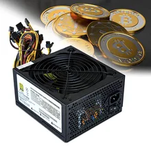 1600W Power Supply 6 Gpu Mining Rig for Btc Gold Ethereum Monero Zcash Miner EM88