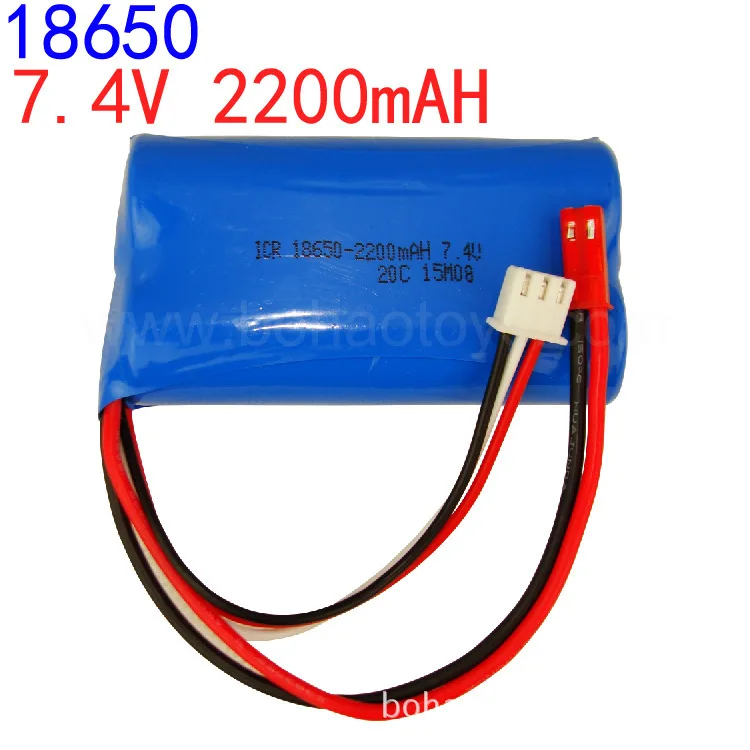 7,4 V 2200mAH пульт дистанционного управления самолет вертолет 7,4 V 2200mAH литиевая батарея 20C 18650