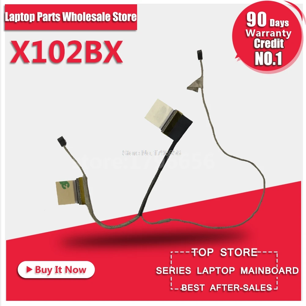 Tanie Nowy ekran laptopa LVDS LED LCD wideo Flex kabel do asusa X102BX X102B X102 14005 01060100