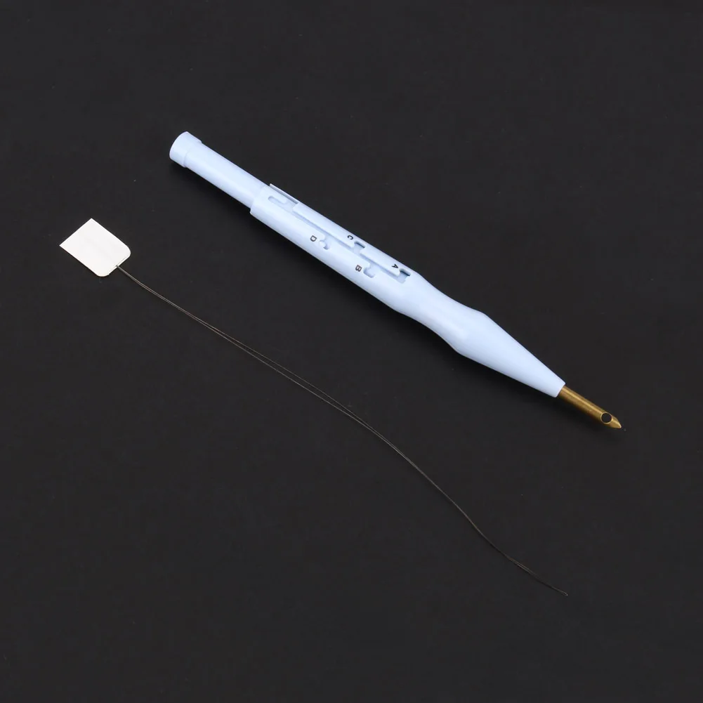 Многофункциональный регулируемый Дырокол иглы Набор для вышивки ковер Пряжа иглы для вышивки ручка для валяния Нитевдеватель LXY9 JU06