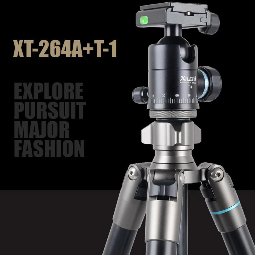 XILETU Professional Travel tripod 13KG bear monopod Compact Aluminum