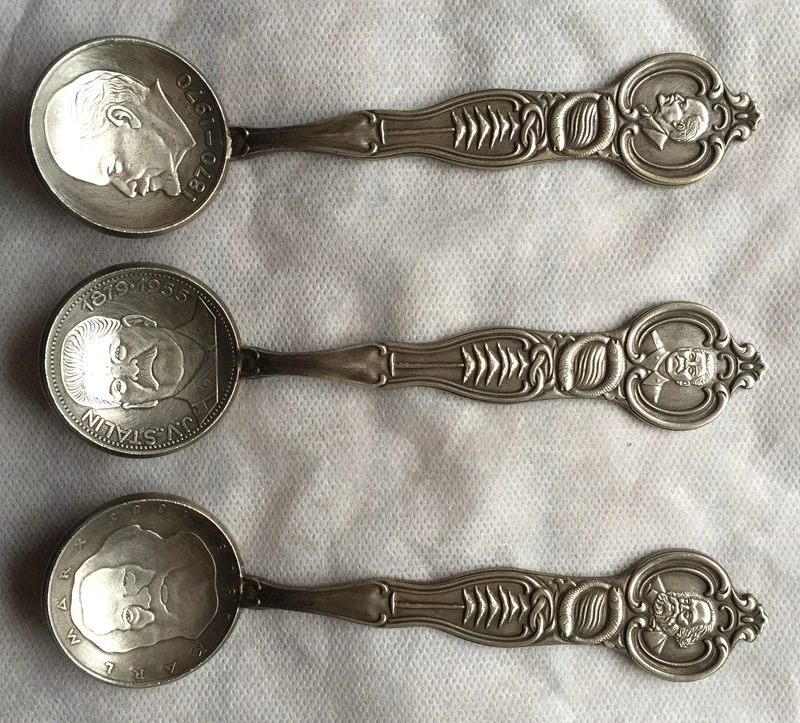 

3 spoons COINS SPOONS