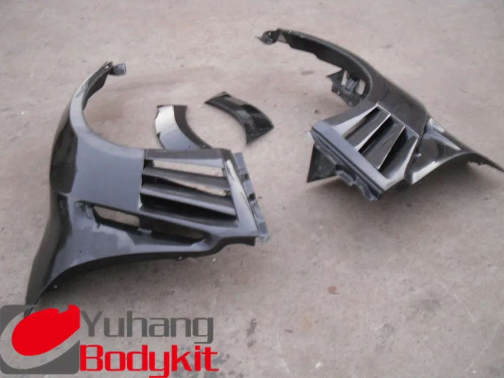Portion Cf Louvers Front Fenders (pair) Cf For Skyline R35 Gtr Varis 13