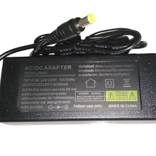 Diske 12V5000mA AC 100 V-240 V адаптер преобразователя DC 12 V 5A 5000mA блок питания EU Штекер 5,5 мм x 2,1 мм для Светодиодный CCTV для камеры видеонаблюдения