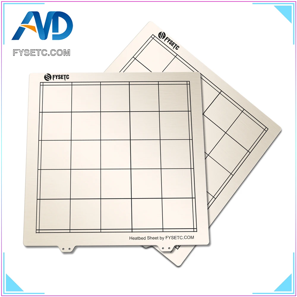 1 قطعة أحدث 300*300 ملليمتر الربيع لوح فولاذي الحرارة السرير منصة 3D طابعة الطباعة Buildplate ل TEVO تورنادو Lulzbot taz6 طابعة