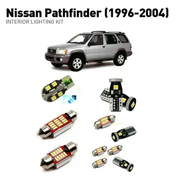 

Led interior lights For Nissan pathfinder 1996-2004 11pc Led Lights For Cars lighting kit automotive bulbs Canbus