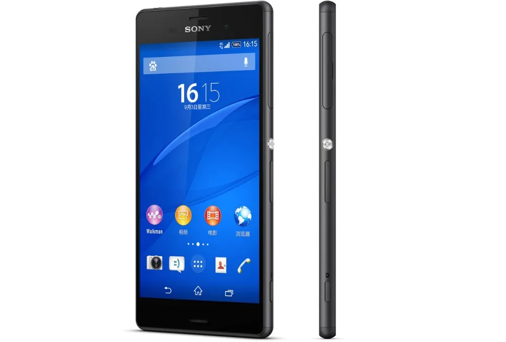 Оригинальный сотовый телефон Sony Xperia Z3 D6603 5 2 ''LTE четырехъядерный 3 ГБ ОЗУ 16 Гб/32